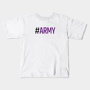 BTS Army #ARMY (K-POP) Kids T-Shirt